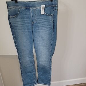 Torrid Blue Straight Leg Jeans